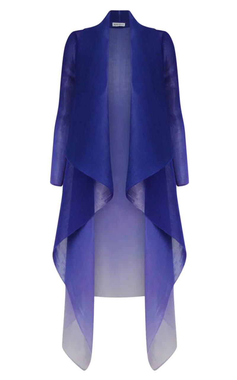 Alquema - Collare Draping Cardigan - Sodalite