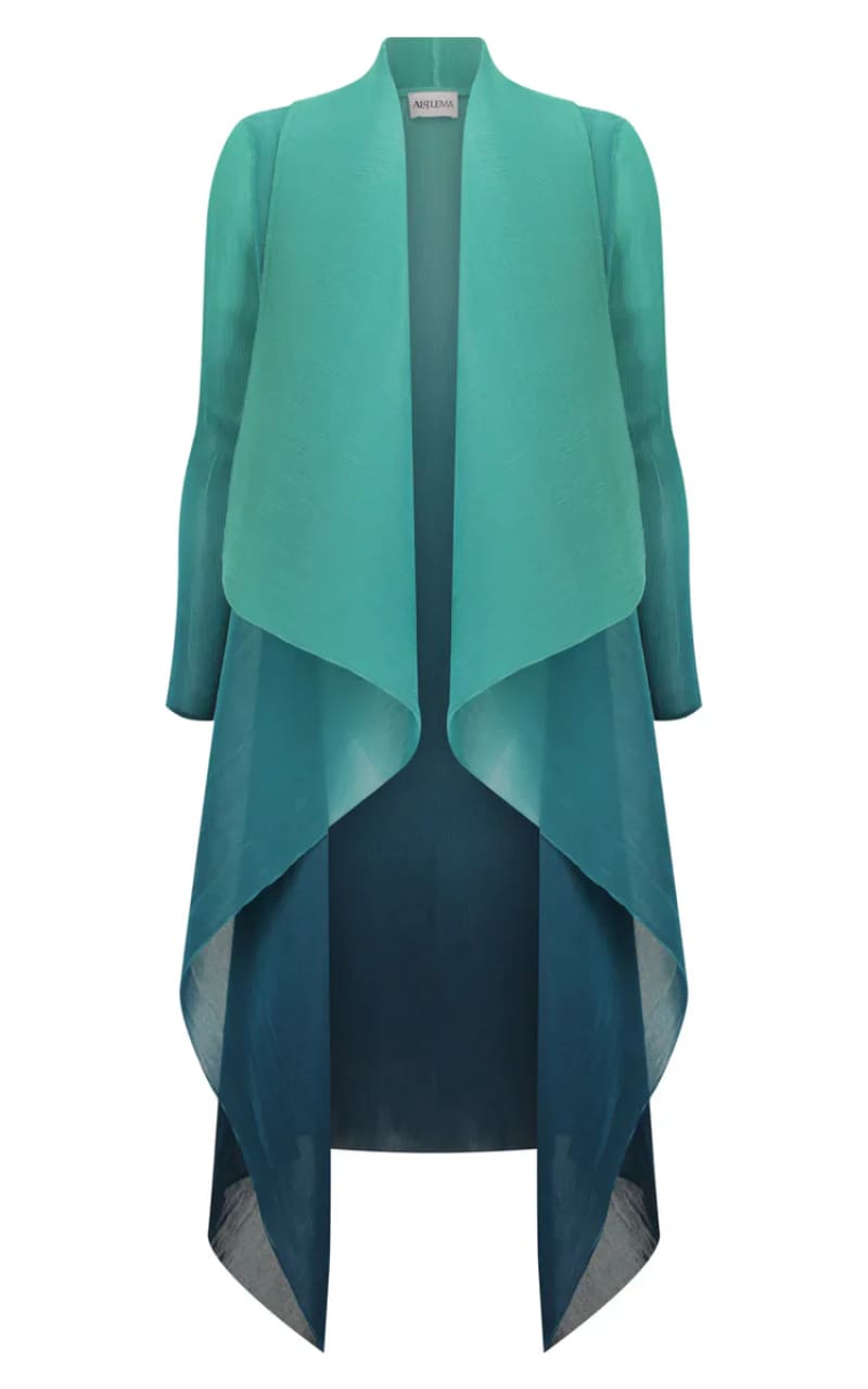 Alquema- Collare Overpiece in Atlantis Blue - JACKET