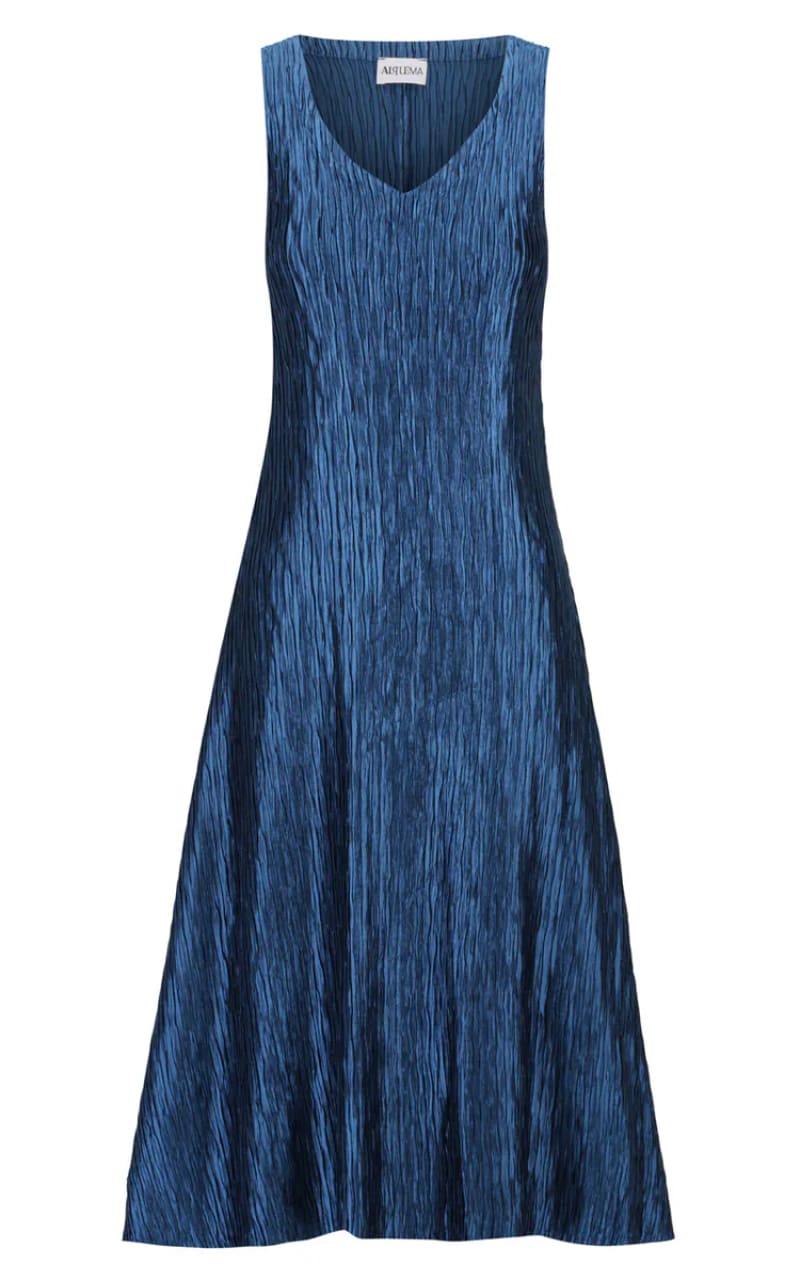 Alquema- Cosa Dress in Steel Opal - DRESS