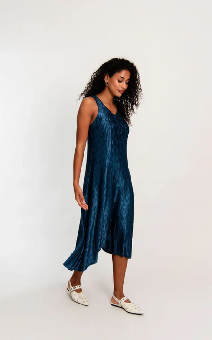 Alquema- Cosa Dress in Steel Opal - DRESS