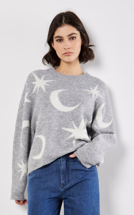 Apricot- Constellation Jumper - SWEATER & SWEATSHIRT