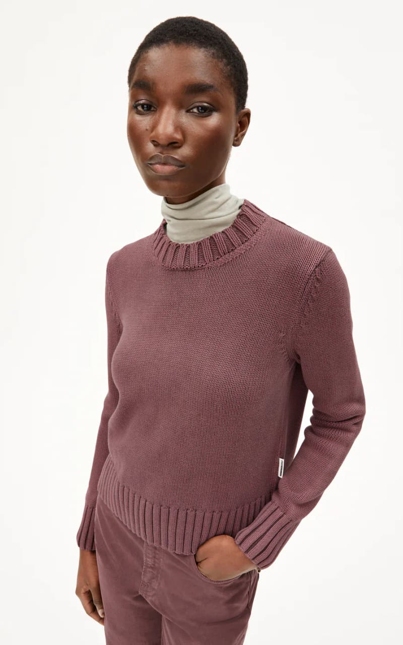 Armed Angels- Amaliaas Sweater - Dark Berry / XS - SWEATER