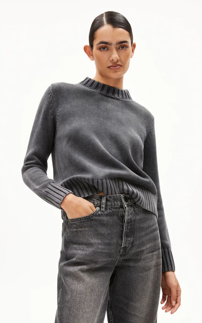 Armed Angels- Amaliaas Sweater - Black / XS - SWEATER &