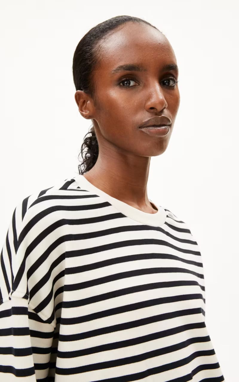 Armed Angels- Frankaa Maarlen Stripe Sweatshirt - SWEATER &