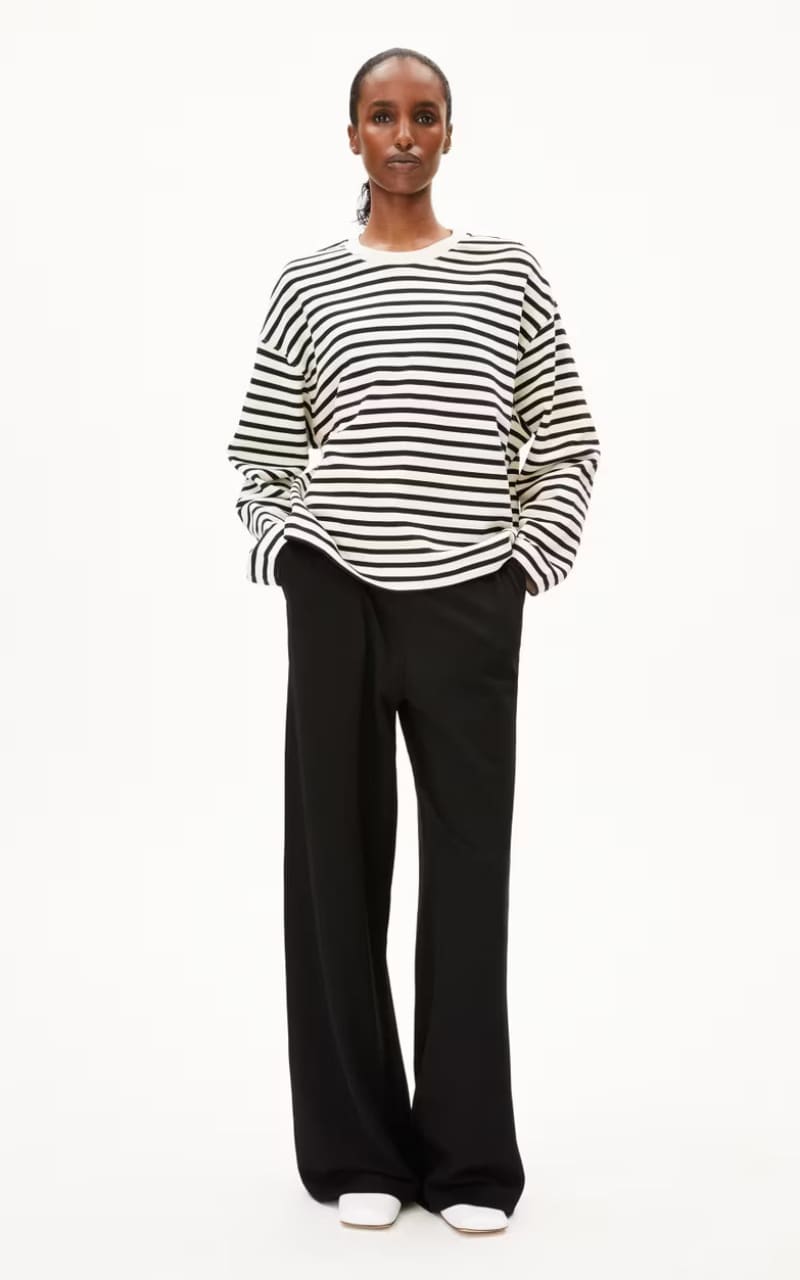 Armed Angels- Frankaa Maarlen Stripe Sweatshirt - SWEATER &