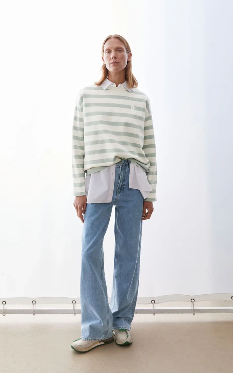 Armed Angels- Frankaa Striped Sweatshirt - SWEATER &