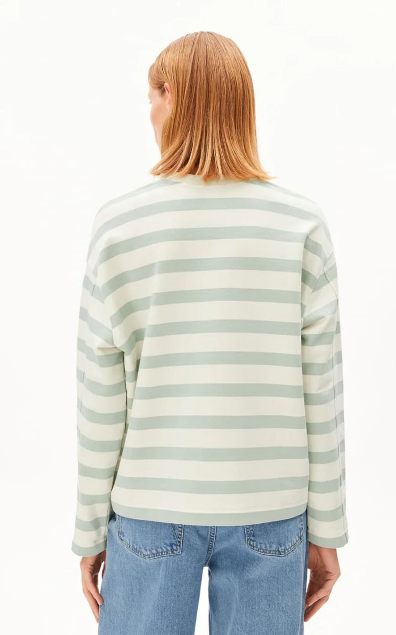Armed Angels- Frankaa Striped Sweatshirt - SWEATER &