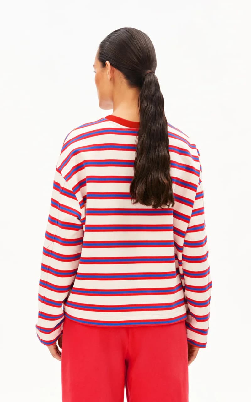 Armed Angels- Frankaa Striped Sweatshirt - SWEATER &