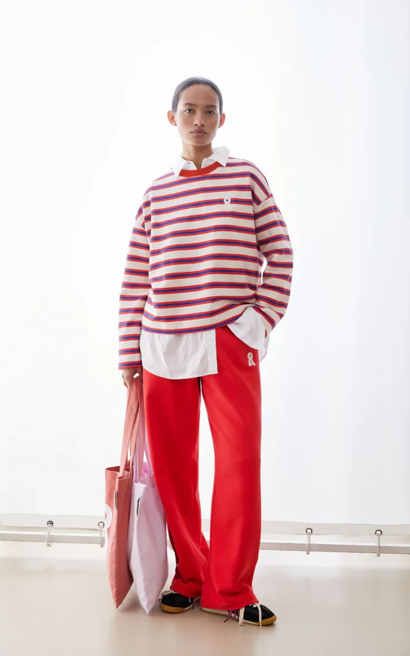 Armed Angels- Frankaa Striped Sweatshirt - SWEATER &