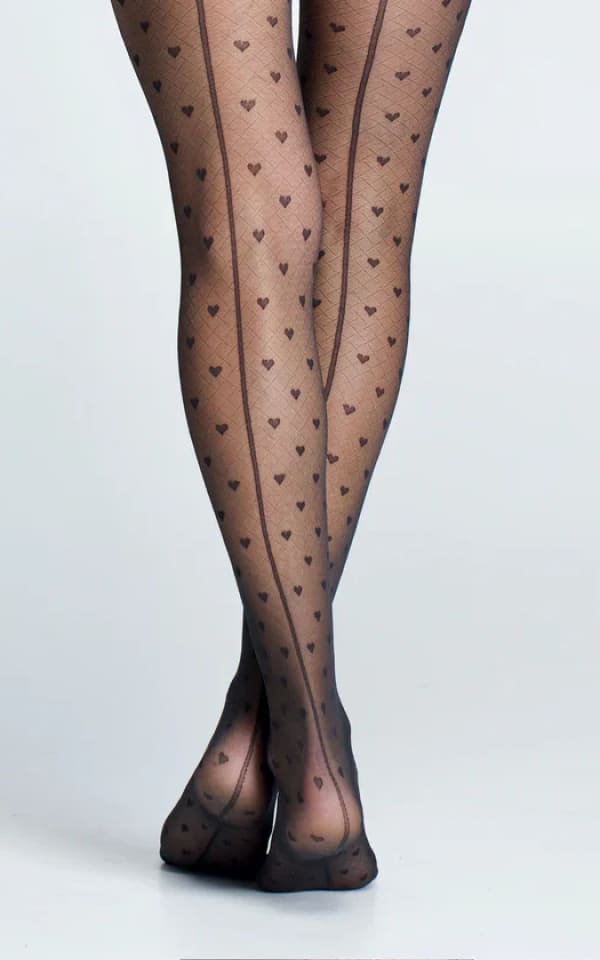 AVIANA- Jessica Queen of Hearts Tights - accessories