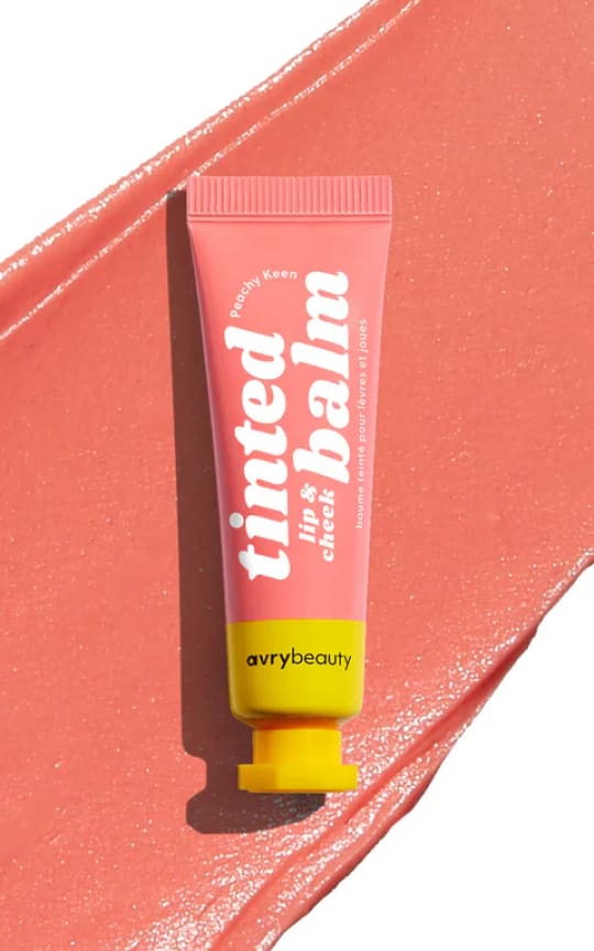 AvryBeauty- Peachy Keen Lip & Cheek Tinted Balm - Bath Body