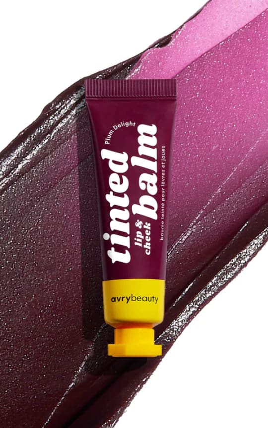 AvryBeauty- Plum Delight Lip & Cheek Tinted Balm - Bath Body