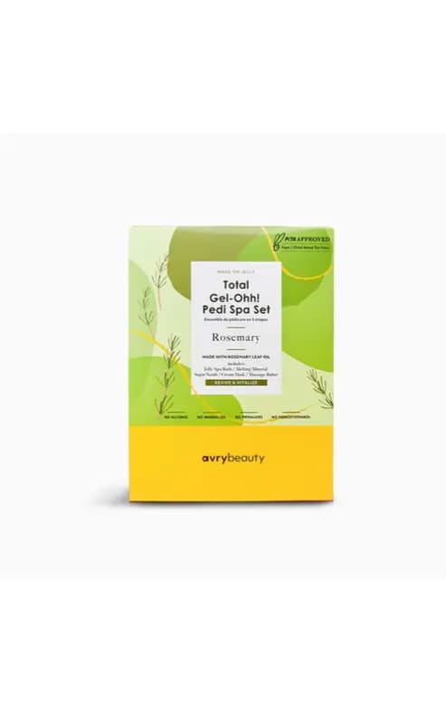 AvryBeauty- Total Gel-Ohh! Pedi Spa Set in Rosemary - Bath