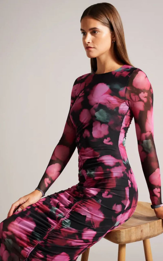 Ted Baker - Lilzaan Ruched Bodycon Dress - Dresses