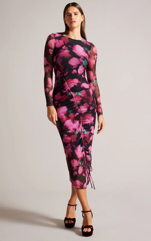 Ted Baker - Lilzaan Ruched Bodycon Dress - Dresses