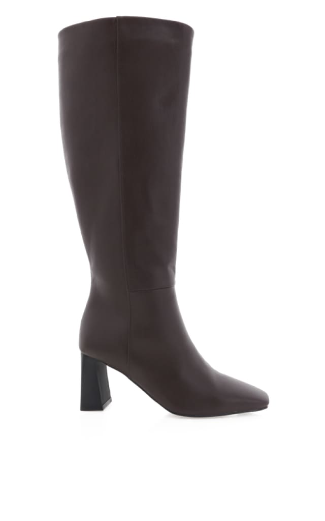 Billini- Blythe Boot in Chocolate Stack - footwear