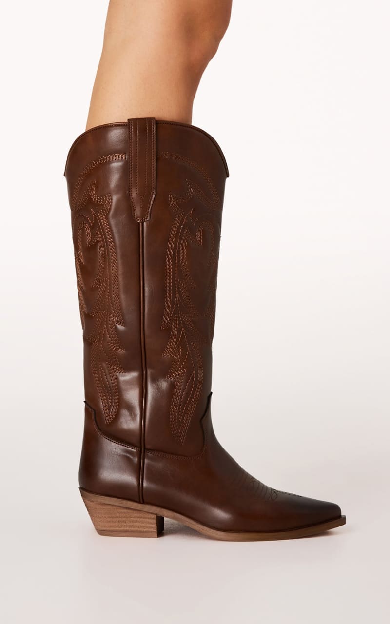 Billini- Onndrea Cowboy boot in Maple - footwear