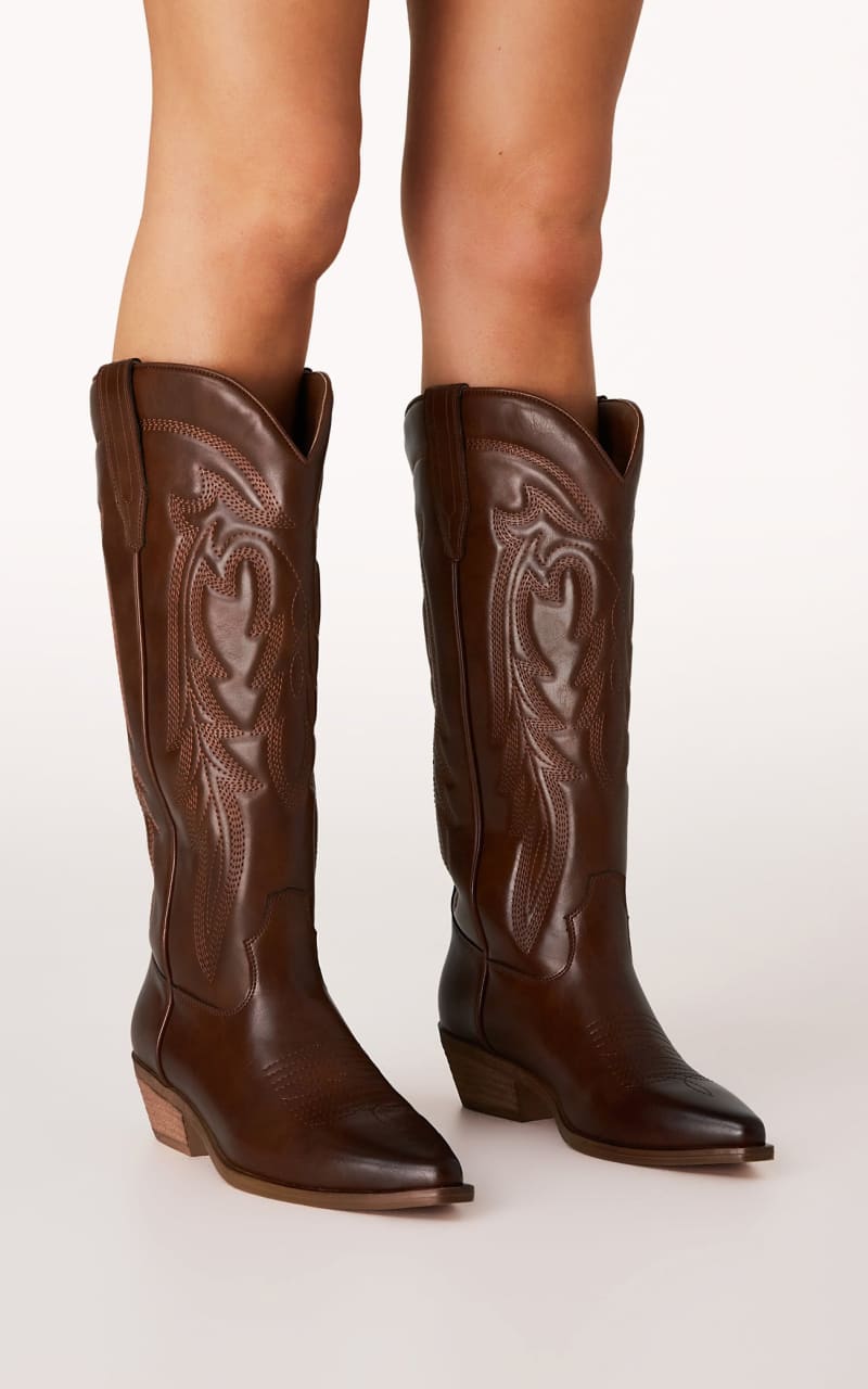 Billini- Onndrea Cowboy boot in Maple - footwear