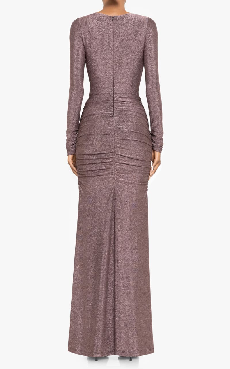 Black Halo- Rafaela Maxi in Rose Quartz - DRESS