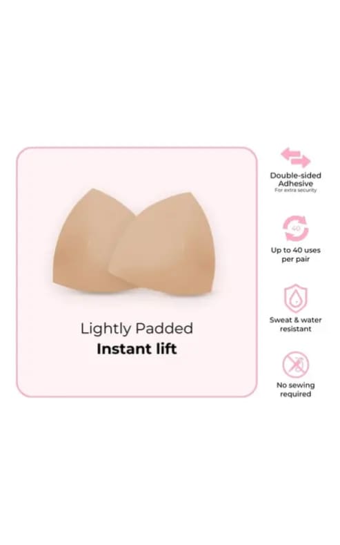 BOOMBA- Invisible Lift Inserts - Beige / XS - Bra