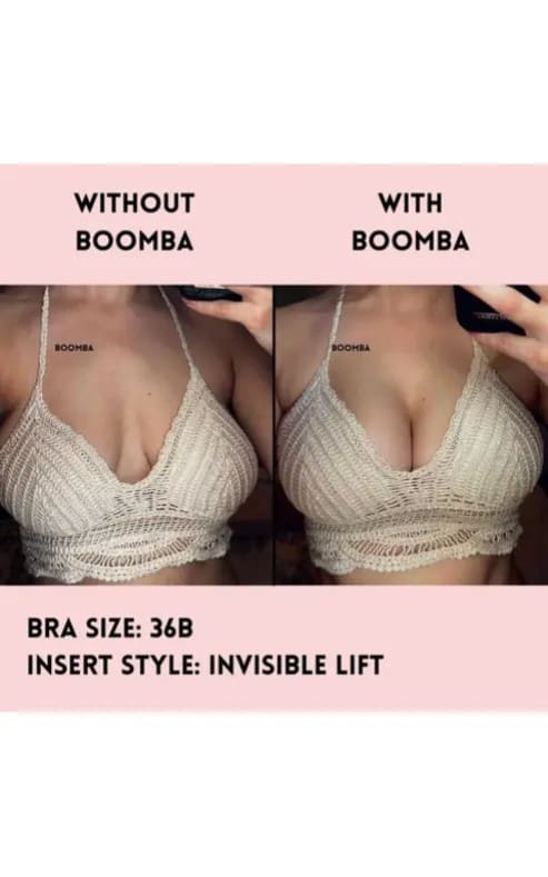 BOOMBA- Invisible Lift Inserts - Bra