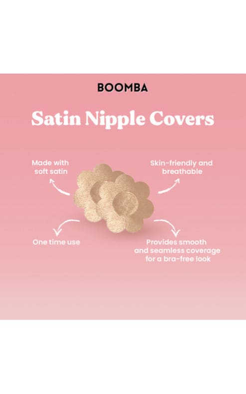 Boomba - Satin Nipple Covers