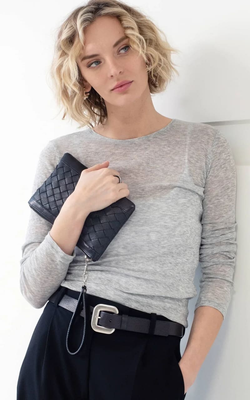 Brave Leather- Idha Belt in Black Bridle - belt