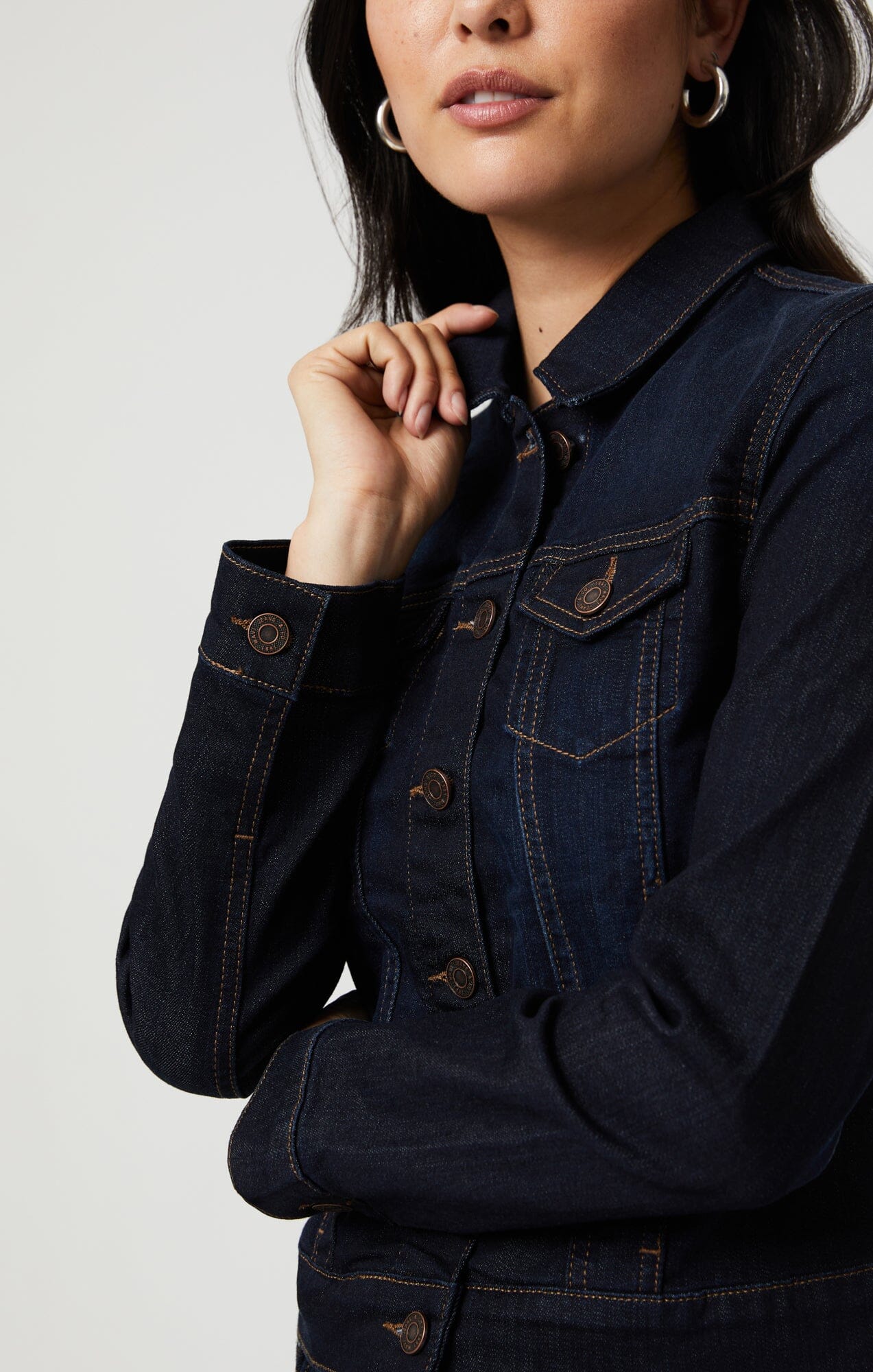 Mavi- Samantha Denim Jacket in Darl Nolita