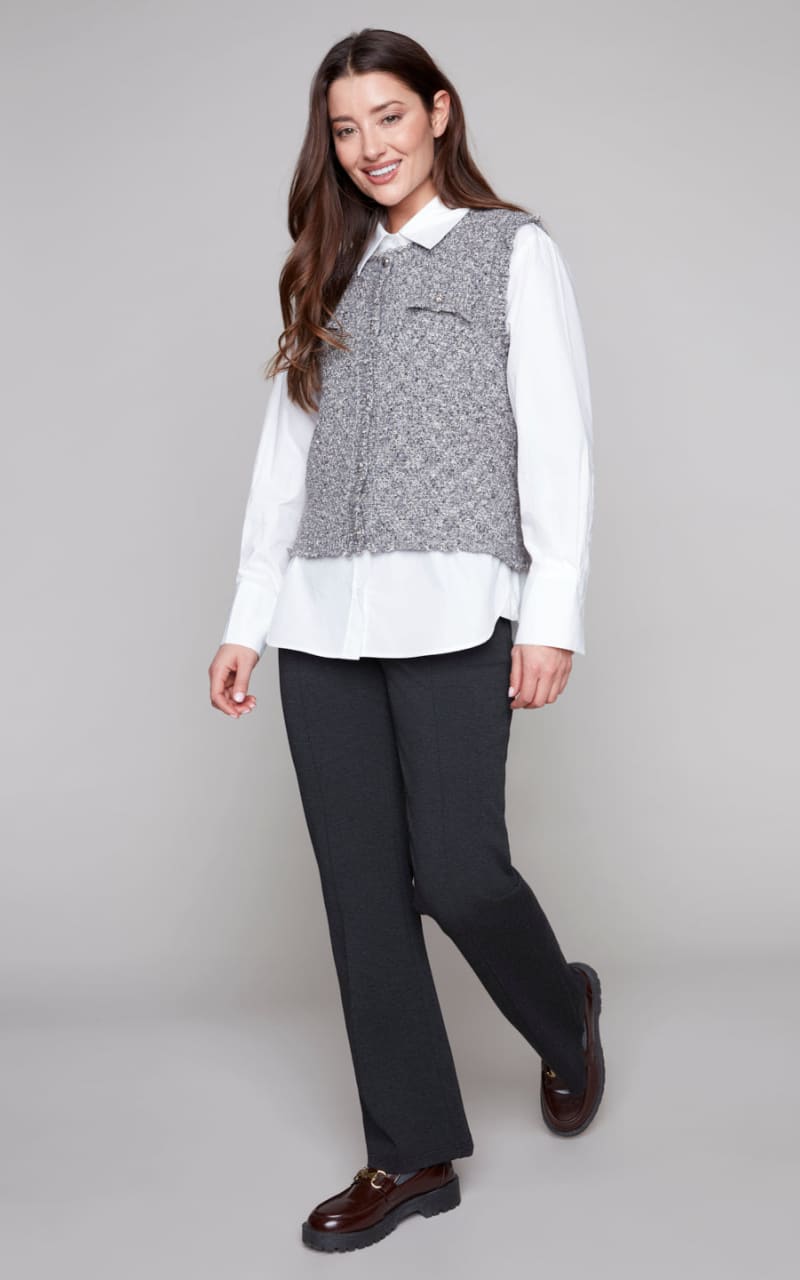 Carré Noir- Bucle Vest - SWEATER & SWEATSHIRT