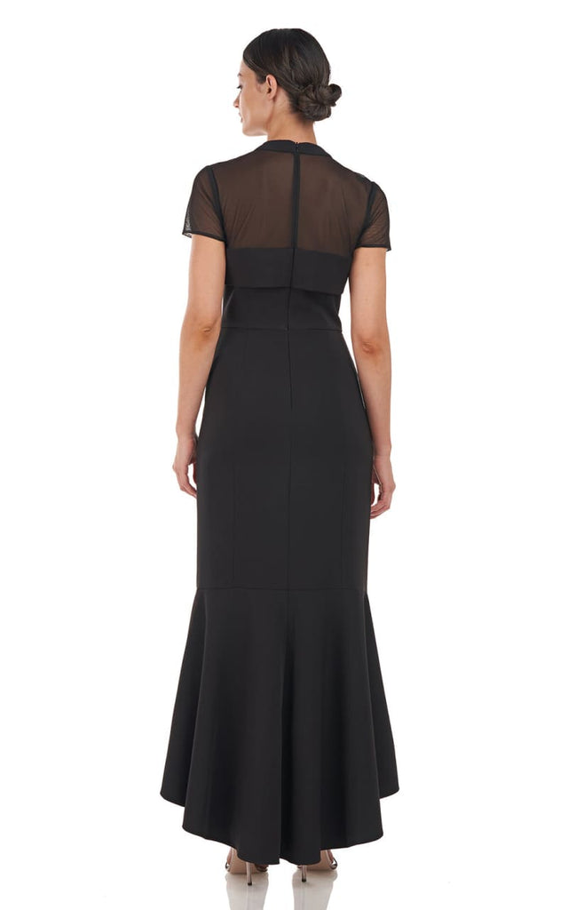 JS Collections- Kylie Bow High-Low Gown - dress