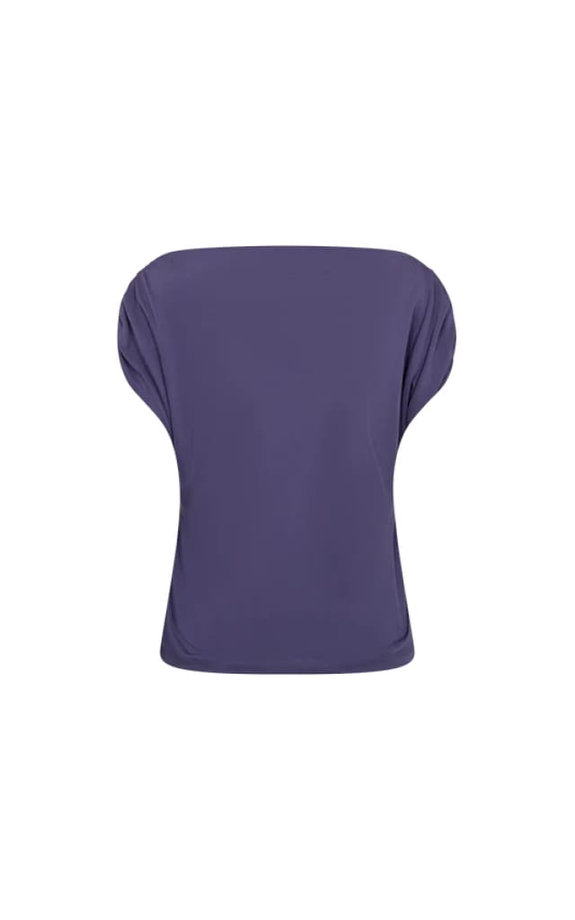 Mos Mosh- Shima Sleeveless Top in Crown Blue - T-SHIRT &