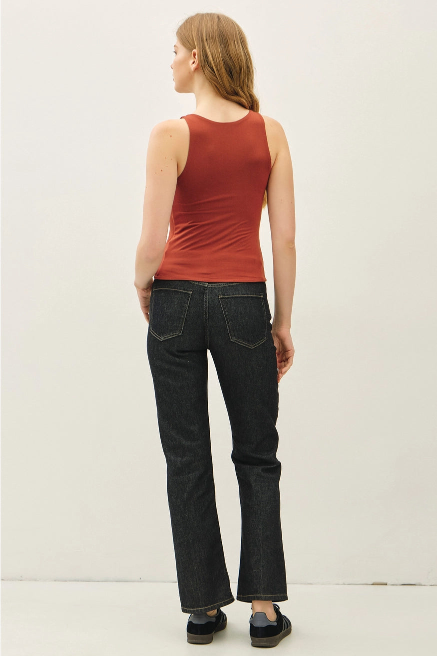 Be Cool - New Color Soft Core Basic V-Neck Tank