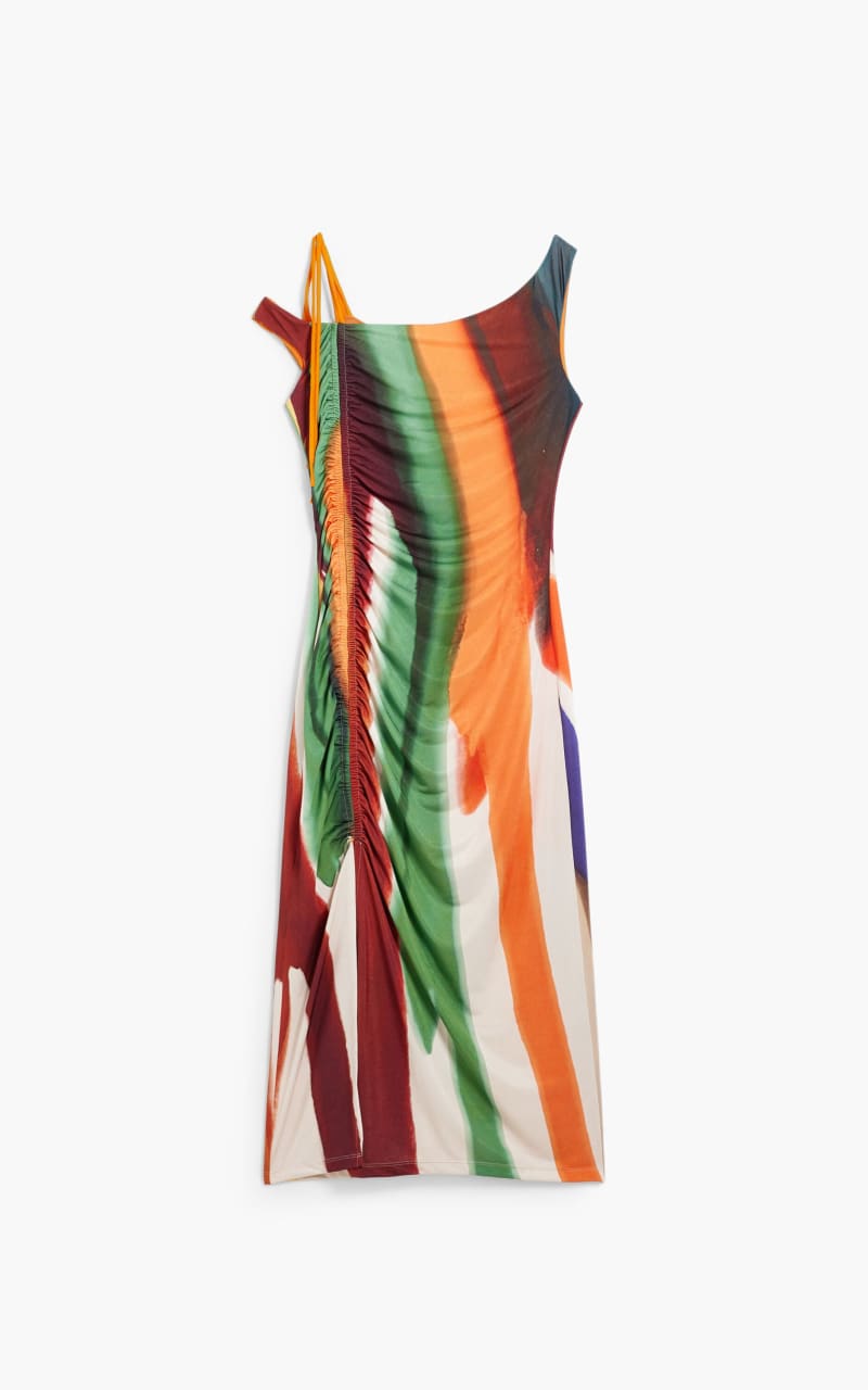 Desigual- Abstract Striped Dress - DRESS