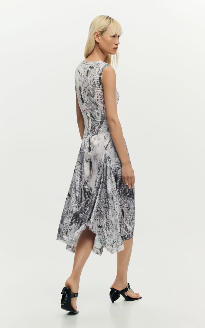 Desigual- Draped A-line Dress - DRESS