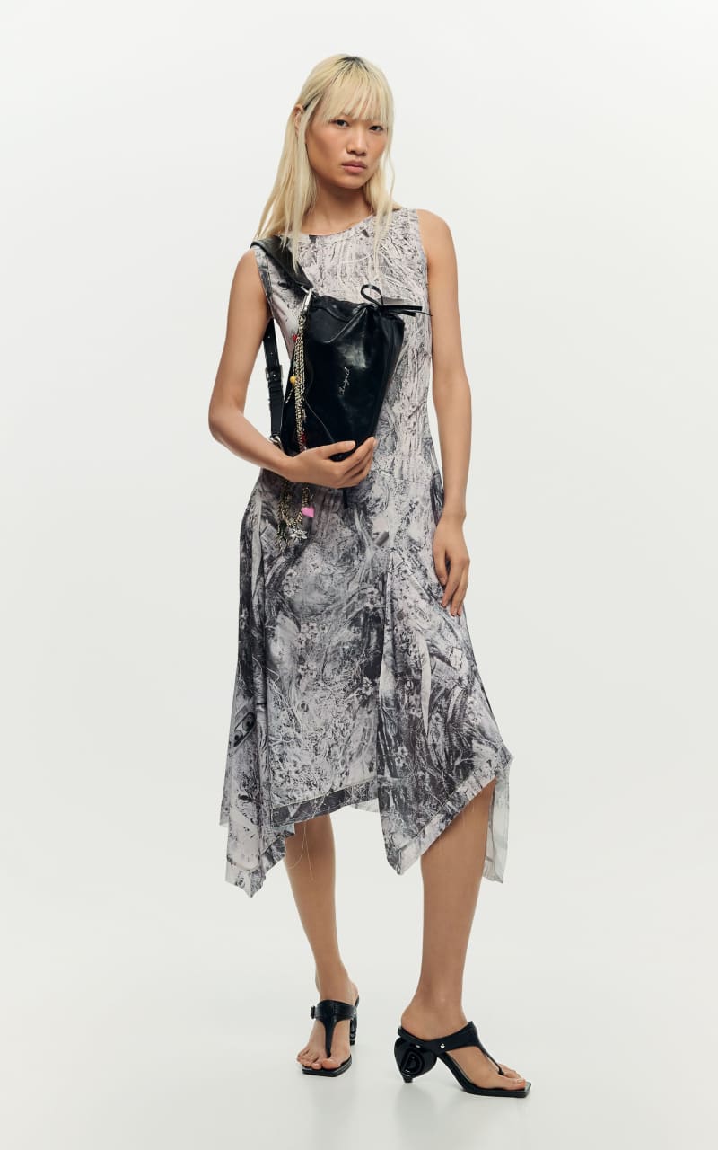 Desigual- Draped A-line Dress - DRESS