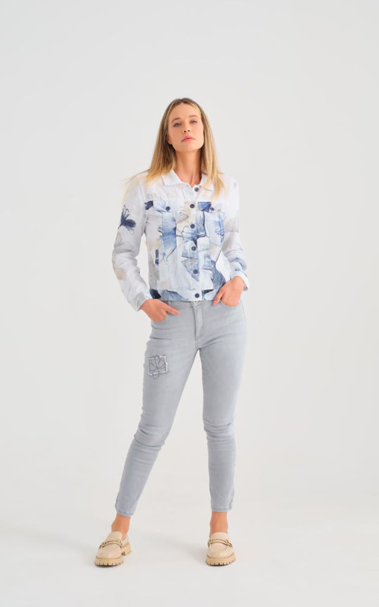 Dolcezza- Linen Jacket - JACKET