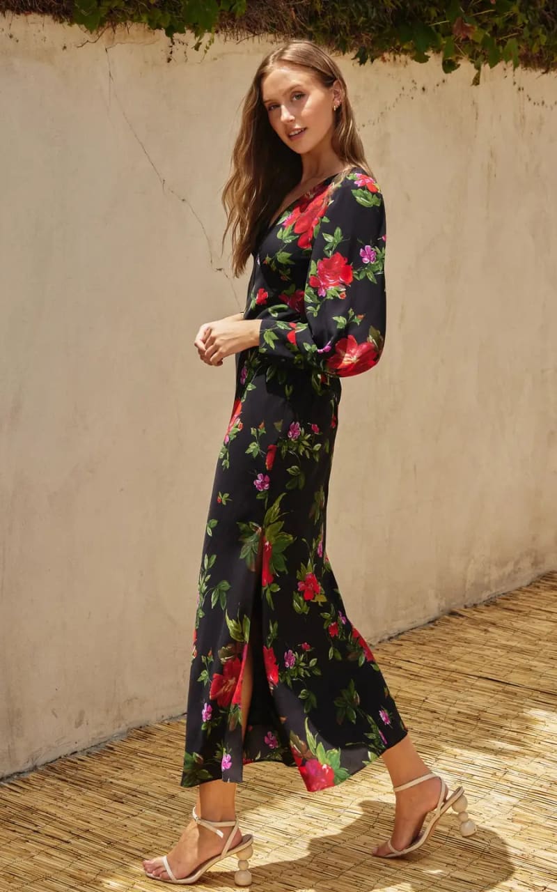 Dress Forum Sweet Talk Plunging in Midnight Dahlia DRESS