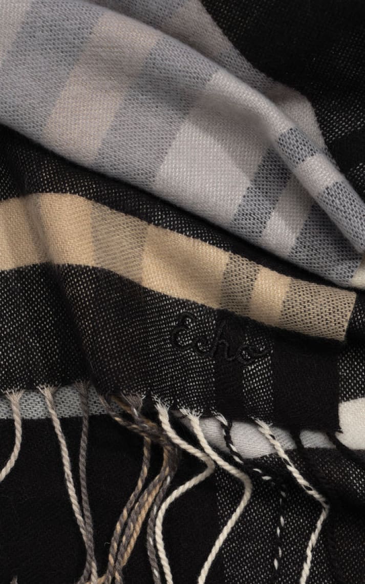 Echo-Central Park Plaid Scarf - Cold Weather Accessories