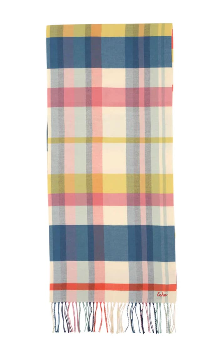 Echo-Central Park Plaid Scarf - Cold Weather Accessories