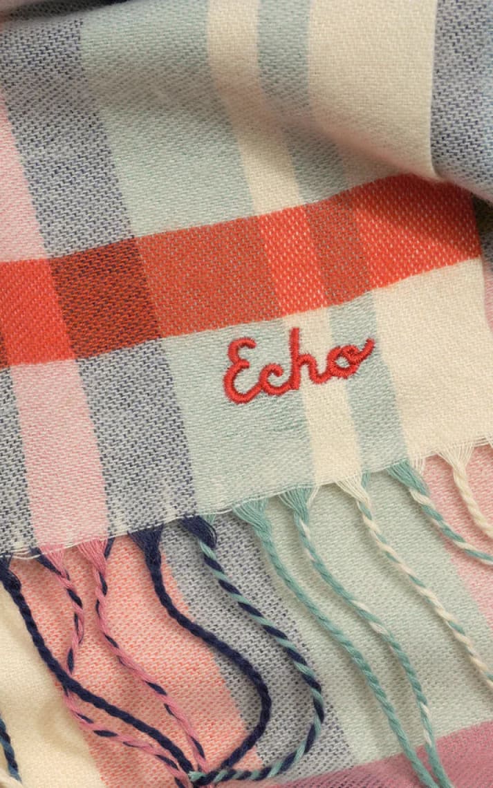 Echo-Central Park Plaid Scarf - Cold Weather Accessories