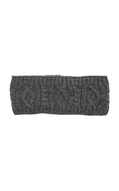 Echo- Mixed Cable Headband - Gray - accessories