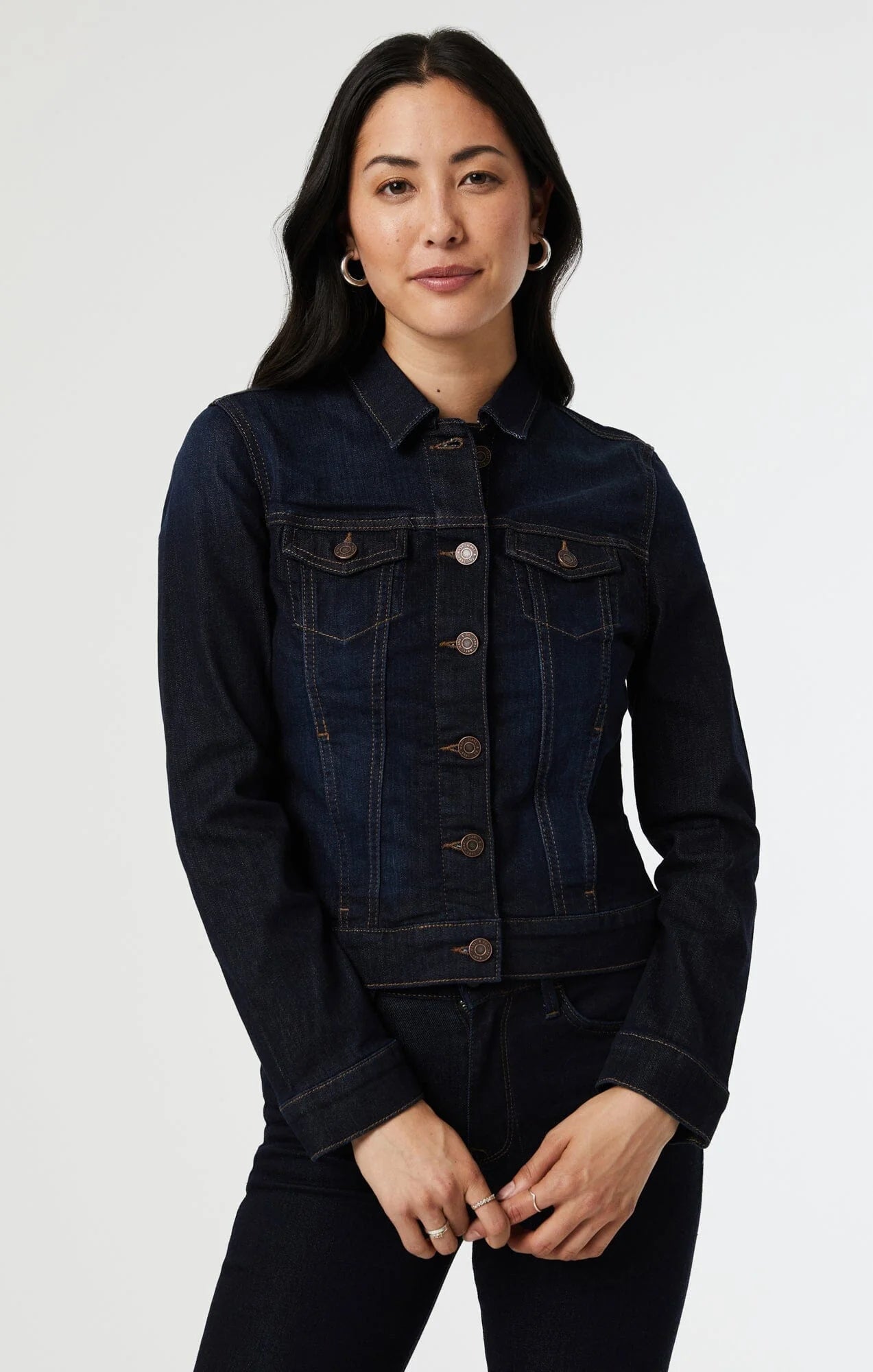 Mavi- Samantha Denim Jacket in Darl Nolita