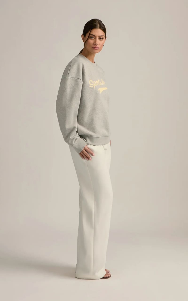 Favorite Daughter- Sports Mom Sweatshirt in Heather Grey