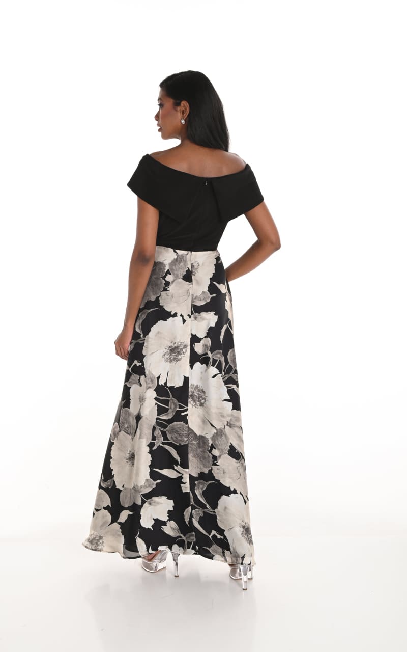 Frank Lyman- Off the Shoulder Gown - DRESS