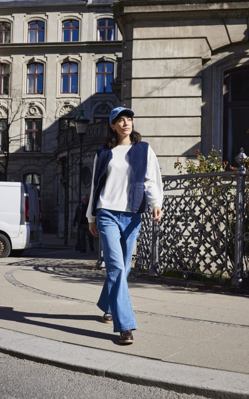 Fransa- Aurora Pullover in Whisper White - SWEATER &