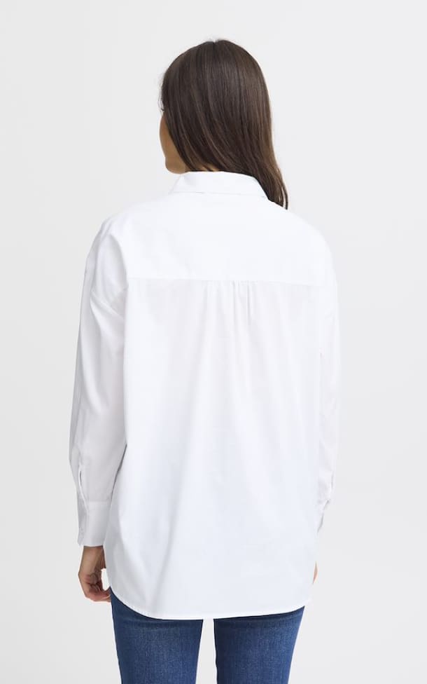 Fransa- Button Up Blouse - Blouses & Tops