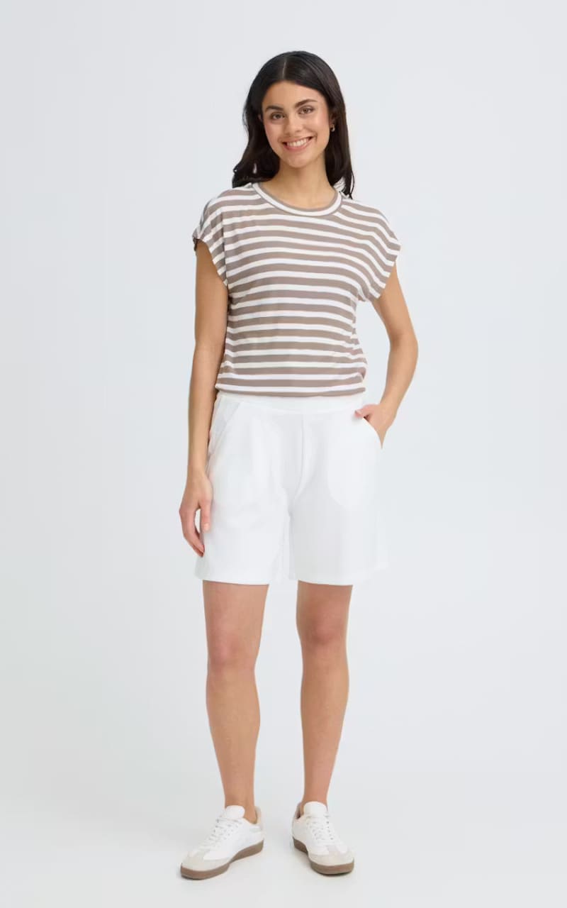 Fransa- Cano T-Shirt - T-SHIRT & TANK