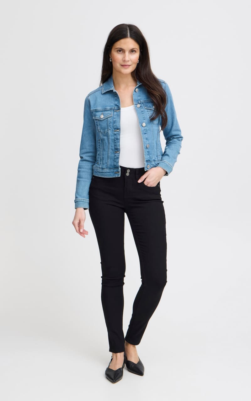 Fransa- Denima Casual Jacket - JACKET