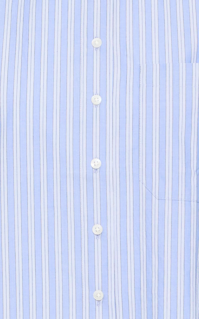 Fransa- Ricky Blouse in Blue Stripe - Blouses & Tops