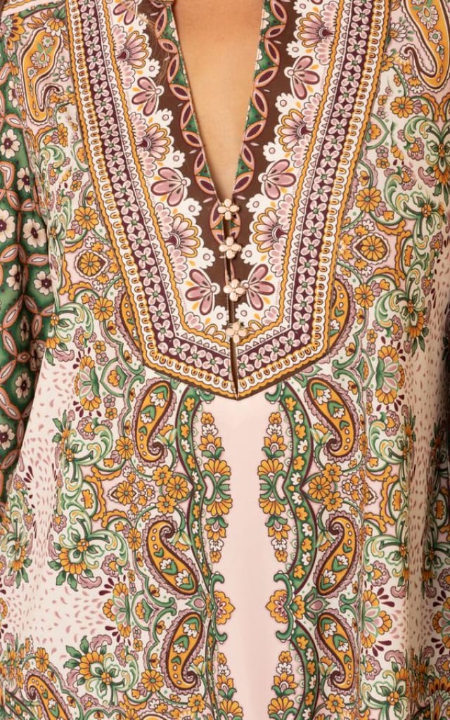 Hale Bob- Alianna Blouse in Pink - Blouses & Tops